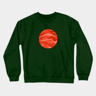 planet mars Crewneck Sweatshirt